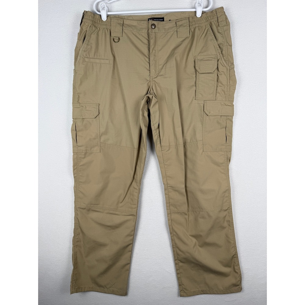 5.11 Tactical Series Womens 20 Khaki Ripstop Cargo Pants Utility‎ Workwear 64360